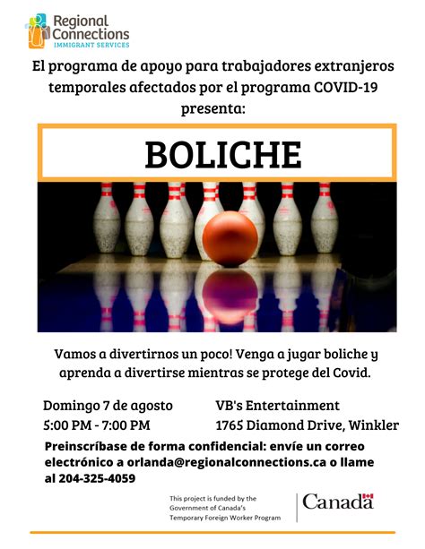 TFW Hub - Bowling: Fun in the Pandemic (English and Spanish)-Manitoba ...