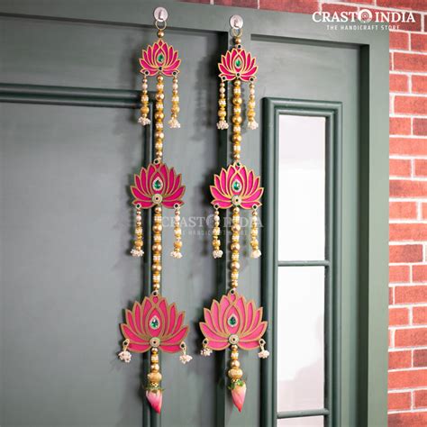 CRASTO INDIA HANDCRAFTED FESTIVE SIDE-HANGINGS #11 (PAIR) — Crasto® India