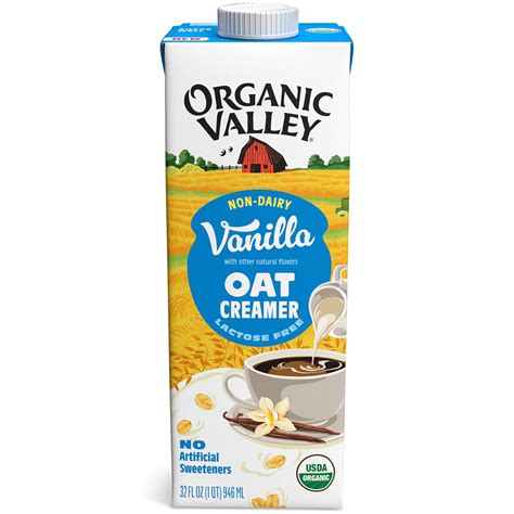 Order Organic Valley Organic Oat Creamer Vanilla, Carton | Fast Delivery