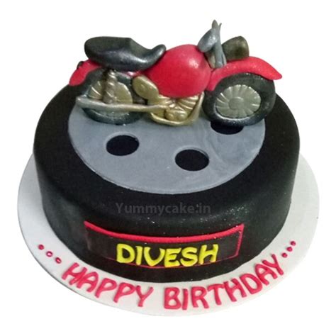 Bike Birthday Cake Online | Best Designs | YummyCake