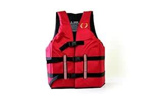 ITUS Survivor Life Jacket Red-Black : Amazon.in: Sports, Fitness & Outdoors