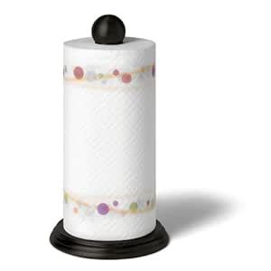 Spectrum Diversified Luna Paper Towel Holder, Black : Amazon.in: Home ...