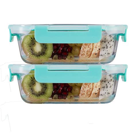 Buy Allo Foodsafe Glass Containers With Lids With Break Free Lock,Oven ...