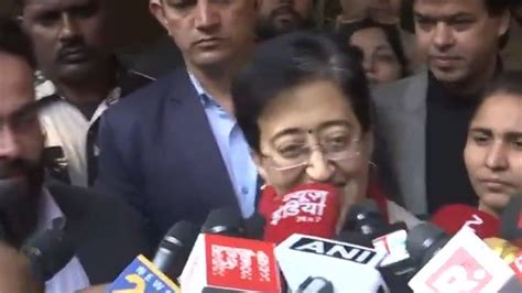 'EC Doesn't See...': Delhi CM Atishi Breaks Silence After Booked For ...