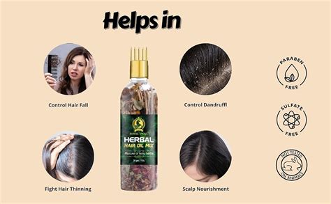 Buy Royal Swag Combo Pack Of Hair Jadibutti Mix Bottle For Hair Oil ...