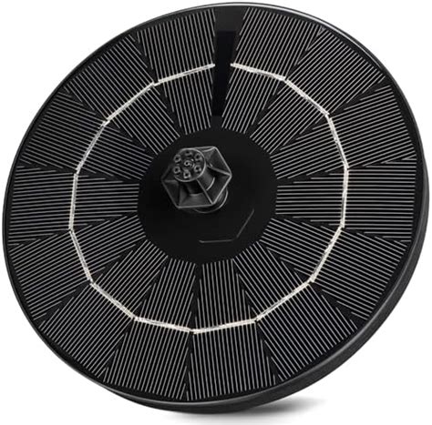 Homehop Solar Waterfall Fountain for Home,Garden Lotus Flower Shaped ...