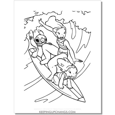 Lilo Stitch Coloring Pages [2025]