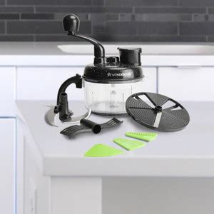 WONDERCHEF Turbo Dual Speed Food Processor Vegetable & Fruit Chopper ...