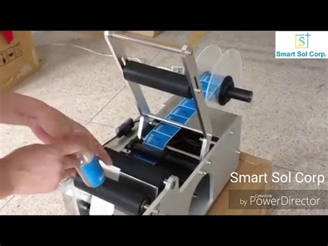 Automatic Labeling Machines - SS-50 Round Bottle Labeling Machine ...