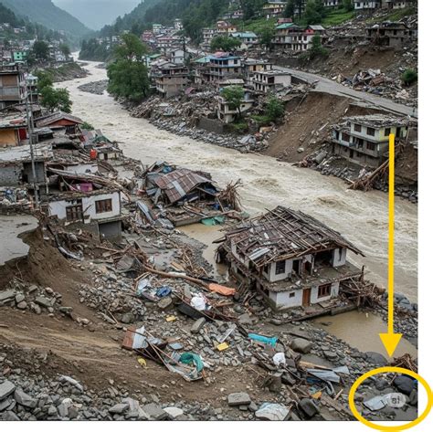 Fact Check: Viral Image Showing Aftermath Of Uttarkashi Cloudburst Is ...