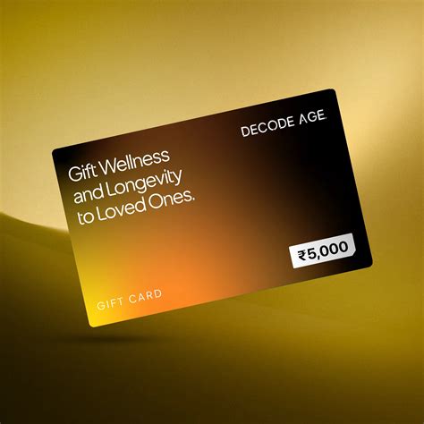Decode Age Gift Card: Thoughtful, Science-Backed Gifting