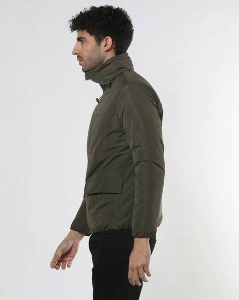 Buy Olive Jackets & Coats for Men by ALTHEORY Online | Ajio.com