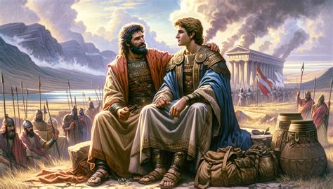 The Soul of Jonathan Was Bound with the Soul of David, and Jonathan ...