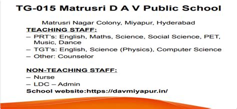 MATRUSRI DAV PUBLIC SCHOOL