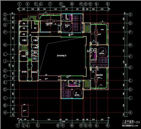 幼儿园平面图施工图，幼儿园cad建筑施工图纸下载 - 易图网