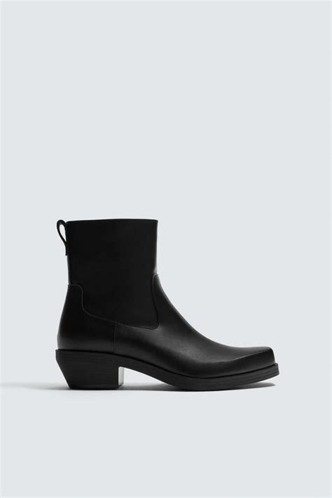 COWBOY BOOTS - Black | ZARA India