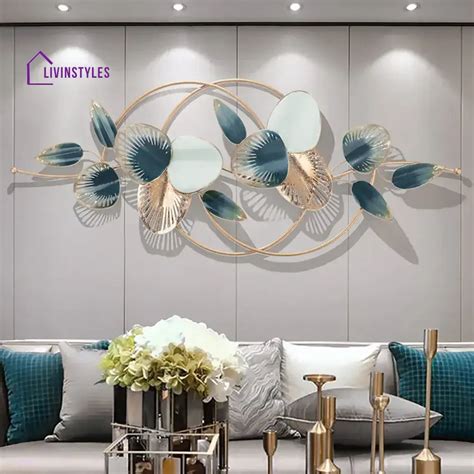 Modern Metal Leaves Wall Decor Metal Wall Art – LivIn Styles