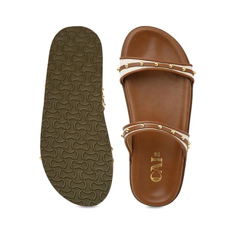 Rivet Canvas Tan Slider – The CAI Store