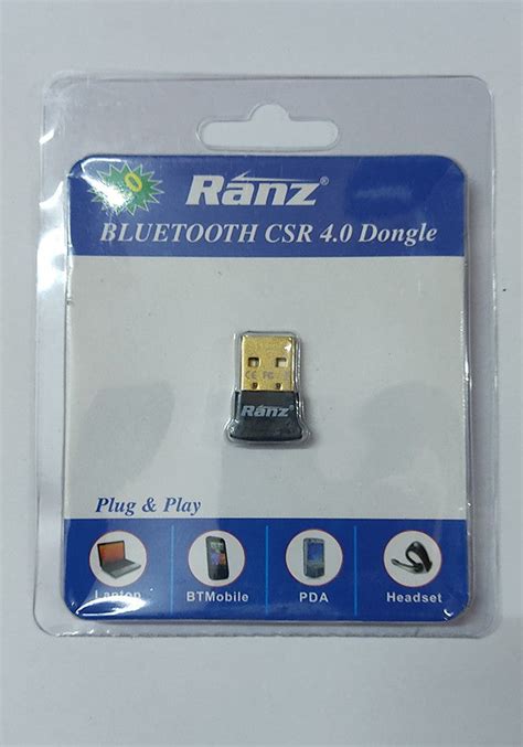 Zabolo Ranz-BT-4.0 USB Bluetooth Adaptor USB Adapter (Black, Gold)