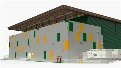 Battery Storage Power Station 3D model | 3D Molier International