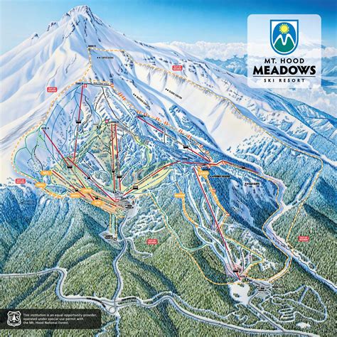 Mount Hood Trail Map - Tourist Map
