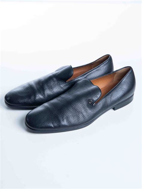 GUCCI BLACK LOAFERS (BROWN INSOLE) – The Mainstreet Marketplace