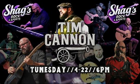 Tunesday w/Tim Cannon LIVE@Shags, Shag's Rock and Sports, Huntsville ...