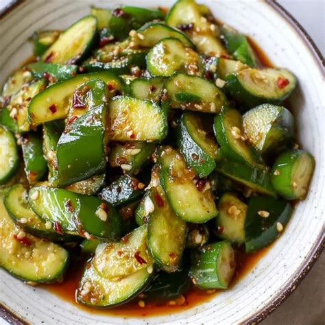 Spicy Smacked Cucumber Salad – A Refreshing and Flavorful Side Dish ...