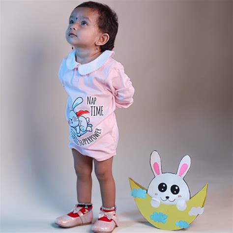 Buy The Baby Pink Solid Bodysuit Online - Totle