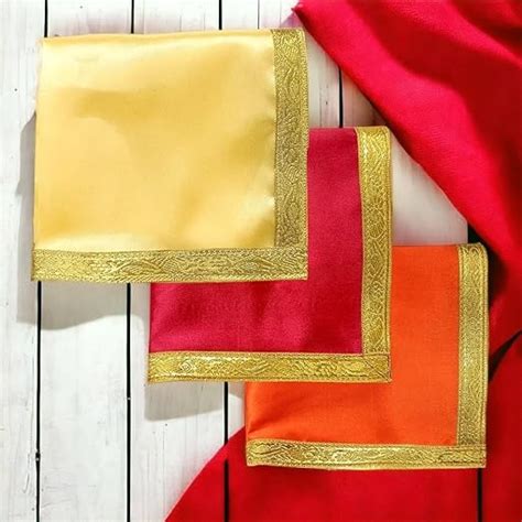 Pooja Cloth Online | Mandir Cloths | Satin & Cotton Clothes