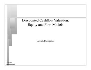 Traditional and modern sources of financing - Chapter 8 SourceS of ...