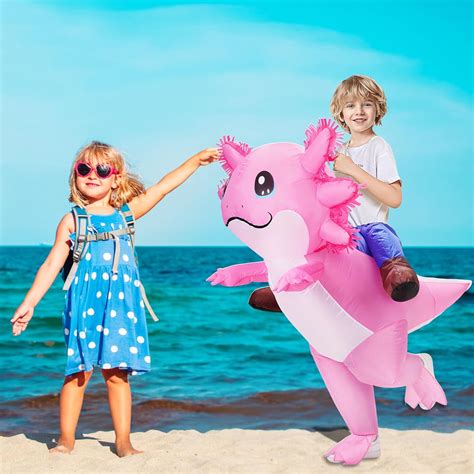 Stegosaurus Inflatable Axolotl Costume for Kids India | Ubuy