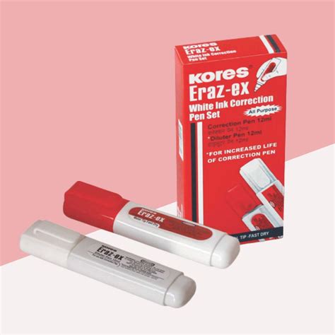 Kores Eraze-X Whitener & Diluter Combo ( Pack Of 2 ) – Topperskit LLP