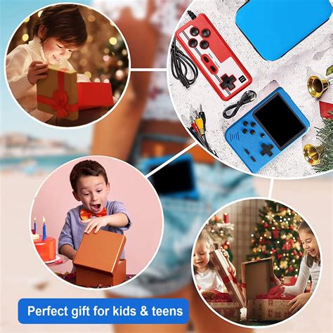 Buy बच्चों के वयस्कों के लिए हैंडहेल्ड गेम कंसोल, 500 क्लासिक आर्केड ...