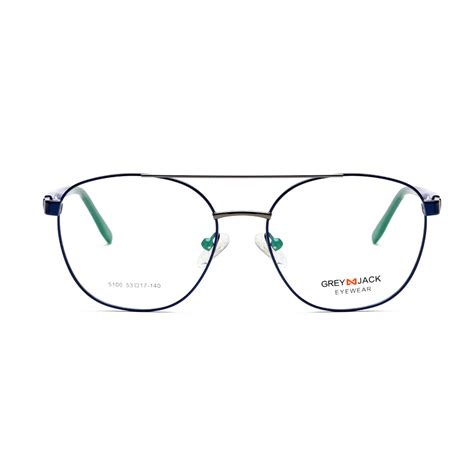 GREY JACK Full Rim Oval Shape Spectacle Frame For Men Women 5100 ...