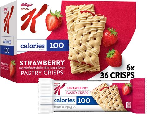 Amazon.com: Special K Bar Pastry Crisps, 100 Calorie Snacks, Breakfast ...