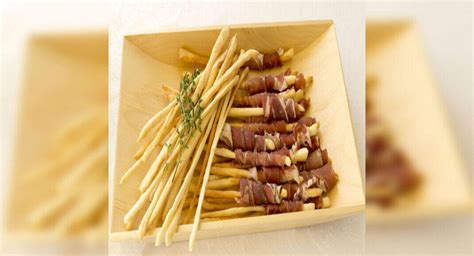 Bacon-Wrapped Bread Sticks Recipe: How to Make Bacon-Wrapped Bread ...