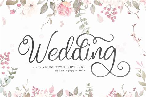 Wedding Script Font - Dfonts