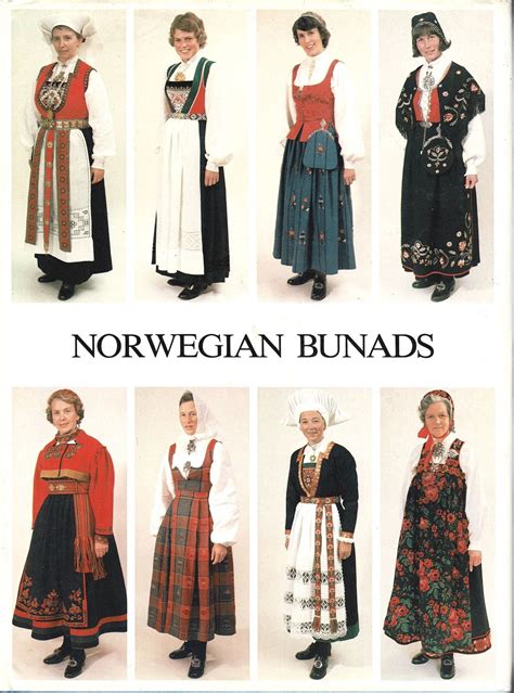 Norwegian Bunads Folk Costumes in Western Norway Book Oslo Norway 1982 ...