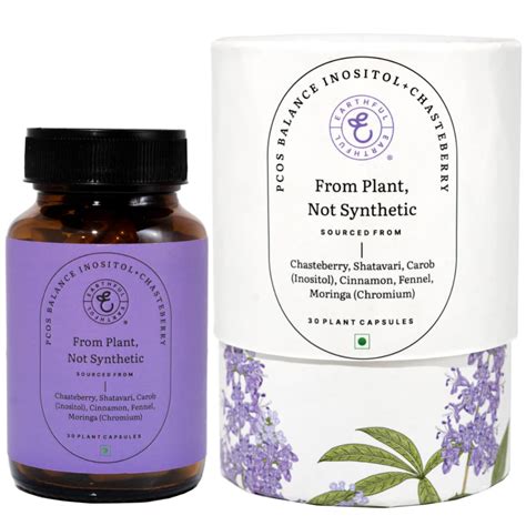 Buy Earthful PCOS Balance Capsules Promoting Better Cycle & Hormonal ...