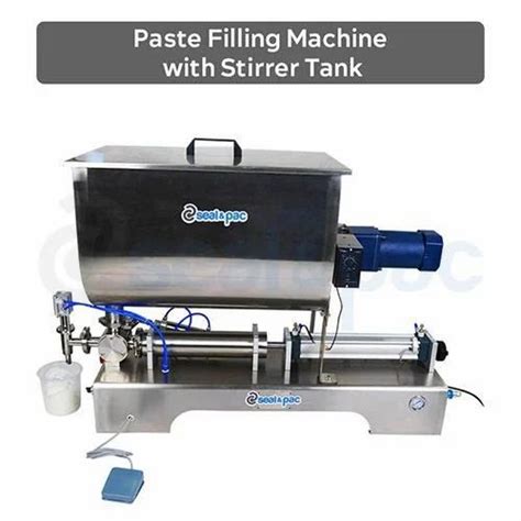 Paste Filling Machine - Paste Filling Machine With Stirrer Tank ...