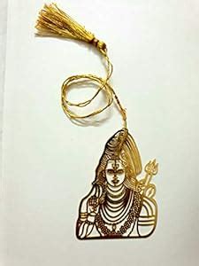 Risen Shine Lord Shiva Shape Bookmark, Metal Bookmarks, Personalized ...