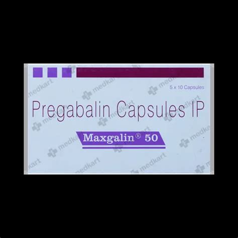 MAXGALIN 50MG TABLET 10'S Price, Uses, Side Effects & Substitutes | Medkart