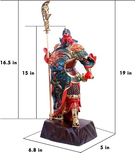 FENGSHUI-CAISHEN Guan Yu Statue, Guan Gong Statue, Kwan Kung, Kuan ...