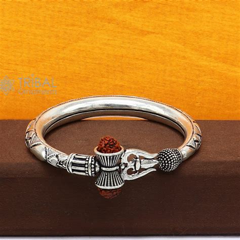 925 Sterling silver handmade unique design Lord Shiva trident trishul ...