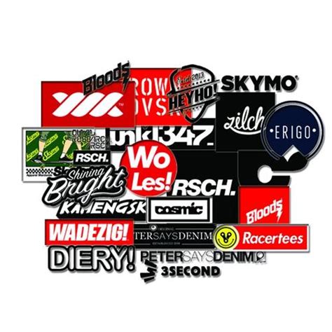 Jual STICKER PACK LOCAL BRAND | STICKER TUMBLR LAPTOP HP | STICKER HELM ...