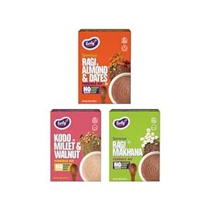 Early Foods - Combo of Porridges (Sprouted Ragi Almond Date, Kodo ...