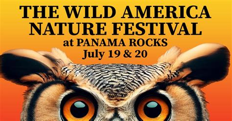 2025 Wild America Nature Festival at Panama Rocks, 11 Rock Hill Rd ...