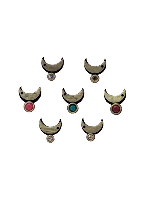 CHANDRE CRESCENT– Subtle Dream (10mm, 7pc set) – TheBindiProject