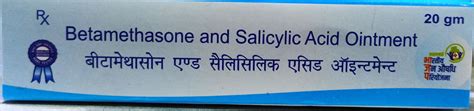 BETAMETHASONE AND SALICYLIC OINTMENT (0.5%/3%), 20 gm | API GENERIC ...